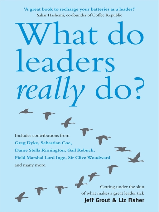 Cover image for What Do Leaders Really Do
